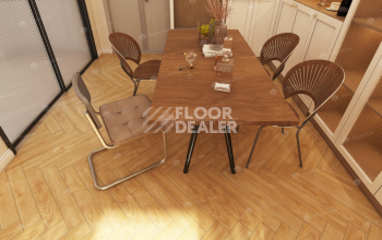 Alpine Floor Herringbone 10мм Дуб Пьемонт LF107-06 фото 2 | FLOORDEALER