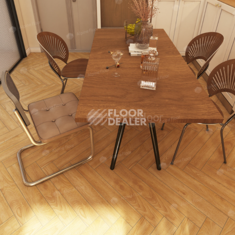 Alpine Floor Herringbone 10мм Дуб Пьемонт LF107-06 фото 2 | FLOORDEALER