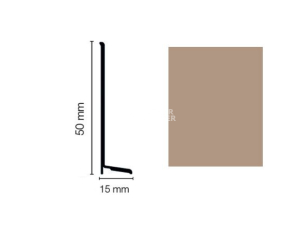 Плинтус эластичный Dollken WL50 life beżowy (130) фото 1 | FLOORDEALER