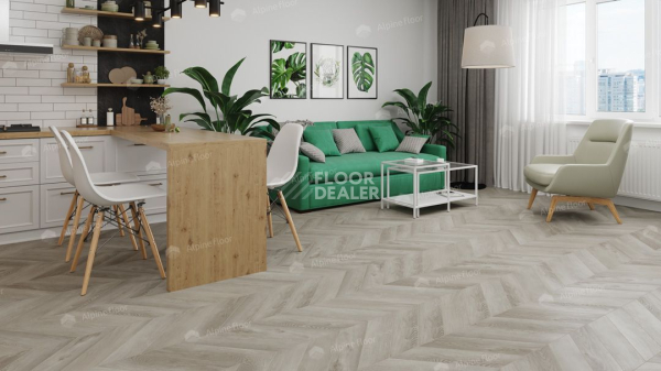 Alpine Floor Chevron LVT 2.5мм Дуб Фантазия ECO20-1 фото 2 | FLOORDEALER