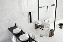 Carrara Blanco Mosaico 333x1000 Carrara Blanco Mosaico 33,3x100 фото 10 | FLOORDEALER