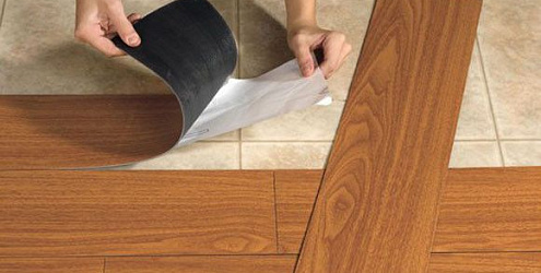 Текстурный линолеум. Особенности покрытия