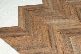 Кварцвиниловые полы Vinilam Parquet Chevron 2.5мм RI153610CL4 Шеврон Нормандия фото 1 | FLOORDEALER