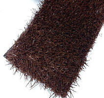 Искусственная трава Деко Цветная 20мм Коричневый фото 1 | FLOORDEALER