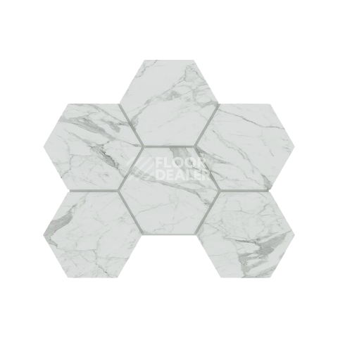 Керамогранит Montis Мозаика Hexagon 25x28,5 Мозаика mn 01 Hexagon 25x28,5 полир. фото 1 | FLOORDEALER