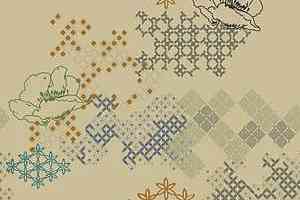 Ковролин Ege Highline Floorfashion by Muurbloem rf 5275 k 0204 фото  | FLOORDEALER