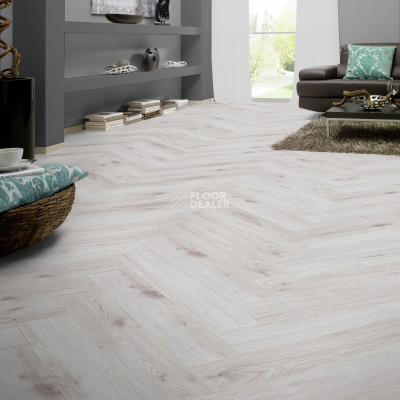 Ламинат Kronotex Herringbone 8мм d3516 Бордоский дуб фото 5 | FLOORDEALER