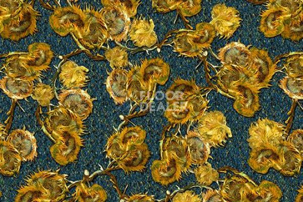 Ковролин Flotex Vision Pattern 940 (Van Gogh) Sunflowers фото 1 | FLOORDEALER