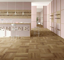 Maximus Herringbone SPC Highland Oak Roasted фото 2 | FLOORDEALER