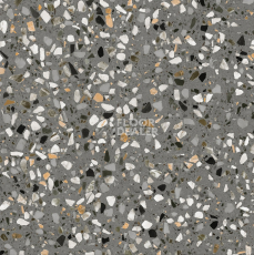 Кварцвиниловые полы Vertigo Inspire плитка 9516 Terrazzo Grigio фото 1 | FLOORDEALER