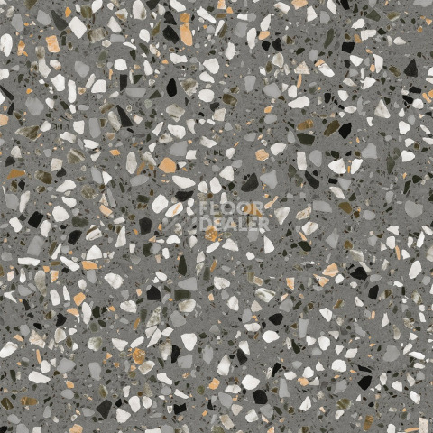 Кварцвиниловые полы Vertigo Inspire плитка 9516 Terrazzo Grigio фото 1 | FLOORDEALER