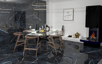 Black & Light Calacatta Dune 60*120 Black Calacatta 60x120 фото 3 | FLOORDEALER