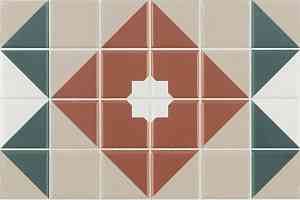 Керамогранит Mintons  20*20 Balmoral 20X20 фото  | FLOORDEALER