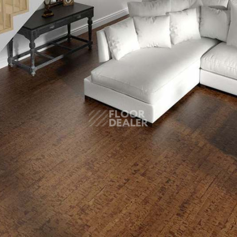 Eco Cork замковое Linea Chocco фото 4 | FLOORDEALER