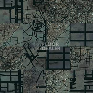 Ковровая плитка Ege Highline Cityscapes Aerial Map Turq rfm 52755013 фото 1 | FLOORDEALER