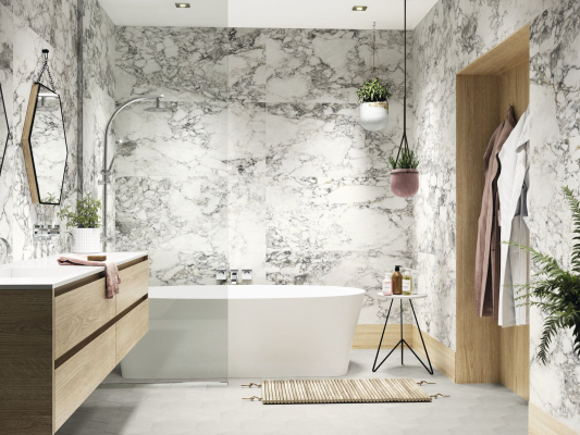 Керамогранит Volterra 60 X 120 Stavro White Matt Rect фото 2 | FLOORDEALER