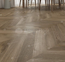 Alpine Floor Chevron 5мм SPC ламинат Дуб Насыщенный ECO 18-4 фото 2 | FLOORDEALER