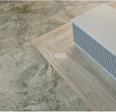 Forbo Allura Decibel Material 9011AD8 light grey emperador (75x50 cm) фото 2 | FLOORDEALER