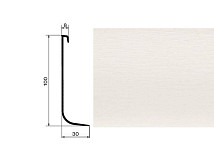 Плинтус Профиль для завода на стену Dollken Hk100 1137 фото 1 | FLOORDEALER