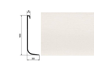 Плинтус Профиль для завода на стену Dollken Hk100 1137 фото 1 | FLOORDEALER