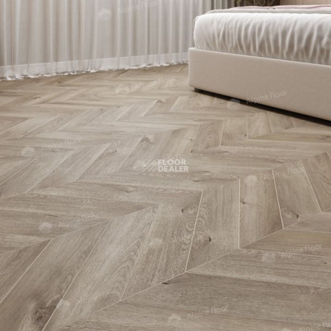 Alpine Floor Chevron LVT 2.5мм Дуб Натуральный Отбеленный ECO20-3 фото 2 | FLOORDEALER