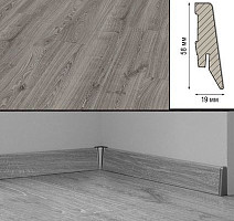 Плинтус Плинтус МДФ Kronotex ламинированный D3571 Плинтус ламинированный МДФ Kronotex Дуб Таймлесс серый фото 1 | FLOORDEALER