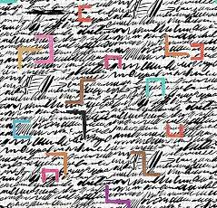 Ковролин Forbo Flotex by Galeote 340003 f Scribble Dibujar фото 1 | FLOORDEALER