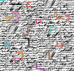 Ковролин Forbo Flotex by Galeote 340003 f Scribble Dibujar фото 1 | FLOORDEALER