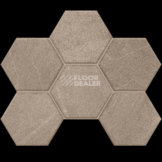 Керамогранит Gabbro ( Габбро ) Мозаика Hexagon 25x28,5x10 Мозаика gb 02 Hexagon 25x28,5 непол. фото 1 | FLOORDEALER