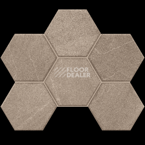 Керамогранит Gabbro ( Габбро ) Мозаика Hexagon 25x28,5x10 Мозаика gb 02 Hexagon 25x28,5 непол. фото 1 | FLOORDEALER