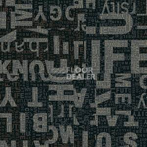 Ковровая плитка Ege Highline Contrast Text Layers Brown rfm 52756428 фото 1 | FLOORDEALER