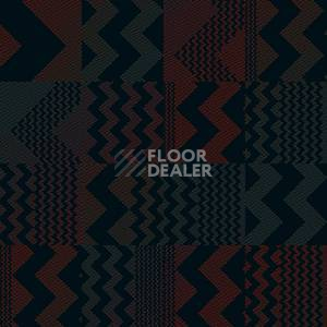 Ковровая плитка Ege Highline Cityscapes Zig Zag Brown rfm 52955145 фото 1 | FLOORDEALER