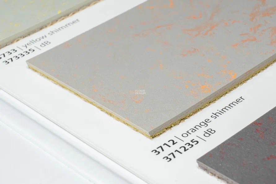 Forbo Marmoleum Solid Concrete 3712-371235 orange shimmer фото 2 | FLOORDEALER