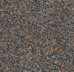 Ковролин Flotex by Starck Vortex 313003 Vortex Terracotta a3 фото 1 | FLOORDEALER