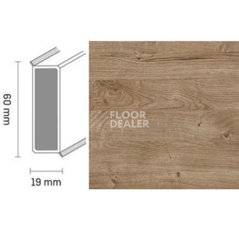 Плинтус Плинтус Dollken Cubu 60 Touch & Style 2941 фото 1 | FLOORDEALER