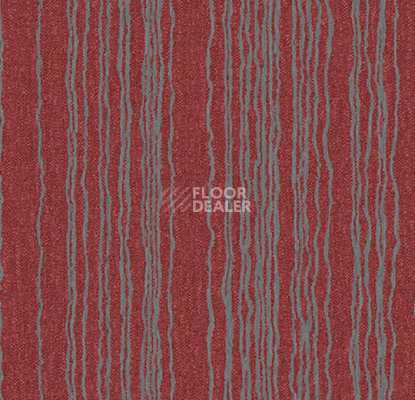 Ковролин Flotex Vision lines 520014 (Cord) Cranberry фото 1 | FLOORDEALER