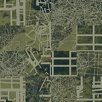 Ковровая плитка Ege Highline Cityscapes Aerial Map Green rfm 52955010 фото 1 | FLOORDEALER