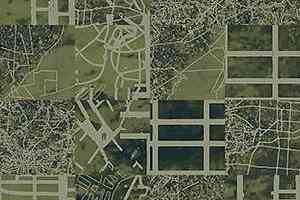 Ковровая плитка Ege Highline Cityscapes Aerial Map Green rfm 52955010 фото  | FLOORDEALER
