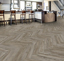 Terhurne Herringbone Edition 10мм Y03 Дуб Пещерный фото 3 | FLOORDEALER