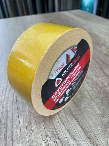 Двусторонняя клейкая лента на тканевой основе фото 2 | FLOORDEALER