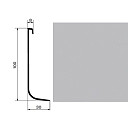 Плинтус Профиль для завода на стену Dollken Hk100 0138  | FLOORDEALER