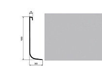 Плинтус Профиль для завода на стену Dollken Hk100 0138 фото 1 | FLOORDEALER