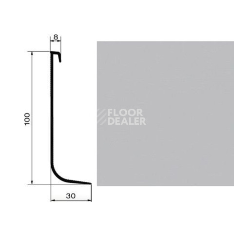 Профиль для завода на стену Dollken Hk100 0138 фото 1 | FLOORDEALER