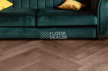 Кварцвиниловые полы Vinilpol Herringbone 7мм Паркет Пикассо 5511, 43 класс, 7 мм фото 1 | FLOORDEALER