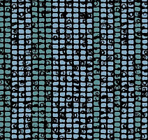 Ковролин Flotex Tibor Mosaic 980411 Mosaic Marine Stripe фото 1 | FLOORDEALER