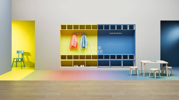 Forbo Eternal Colour 45182 strong rainbow фото 2 | FLOORDEALER