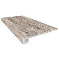 Brigantina Комплект 33x120 Комплект (Ступень bg 03 (33x120) непол. (прямоугол. бортик) без насечек+ Подступенок (14,5x120)) фото 1 | FLOORDEALER