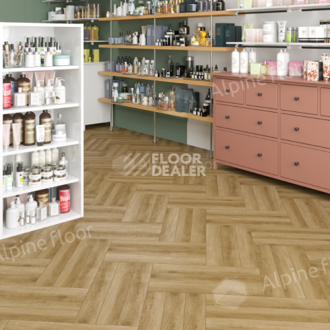 Alpine Floor Herringbone Pro 12мм lf 106-02 Дуб Эльзас фото 4 | FLOORDEALER