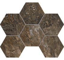 Керамогранит Bernini Мозаика 25x28.5x10 BR04 Hexagon 25x28.5 непол. фото 1 | FLOORDEALER