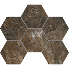 Керамогранит Bernini Мозаика 25x28.5x10 BR04 Hexagon 25x28.5 непол. фото 1 | FLOORDEALER